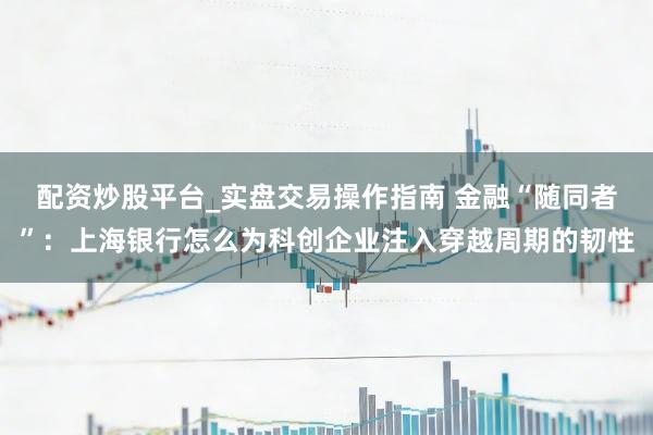 配资炒股平台_实盘交易操作指南 金融“随同者”：上海银行怎么为科创企业注入穿越周期的韧性