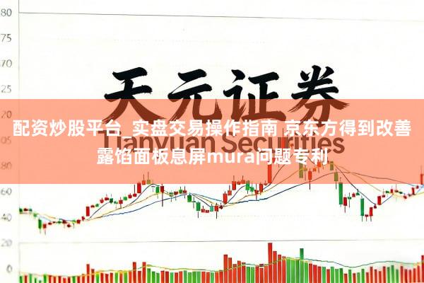 配资炒股平台_实盘交易操作指南 京东方得到改善露馅面板息屏mura问题专利